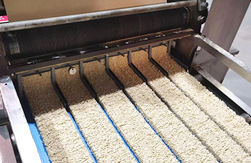 Ligne de production de nouilles non frites