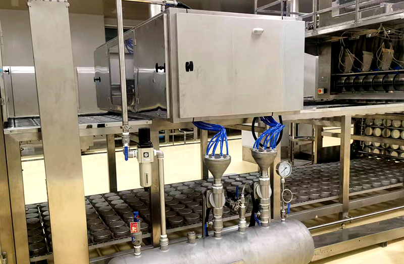 Ligne de production de nouilles instantanées non frites