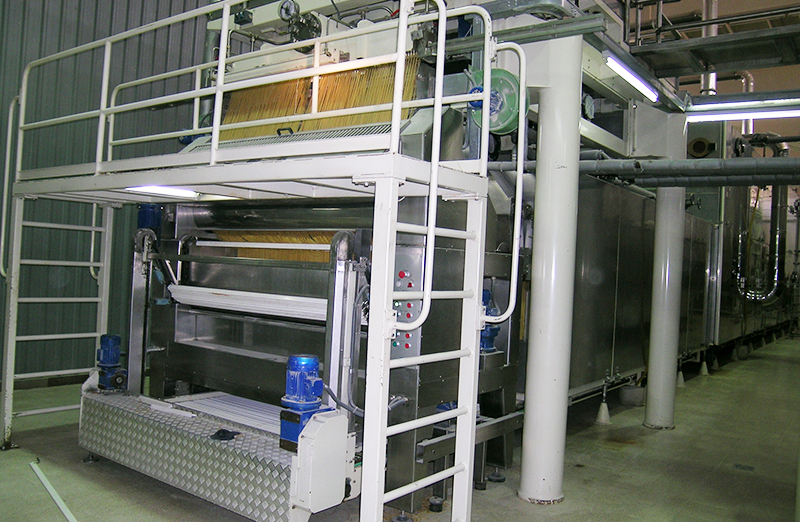 Ligne de production de spaghettis